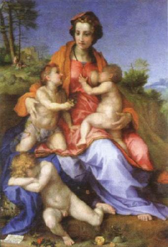 Andrea del Sarto charity Norge oil painting art